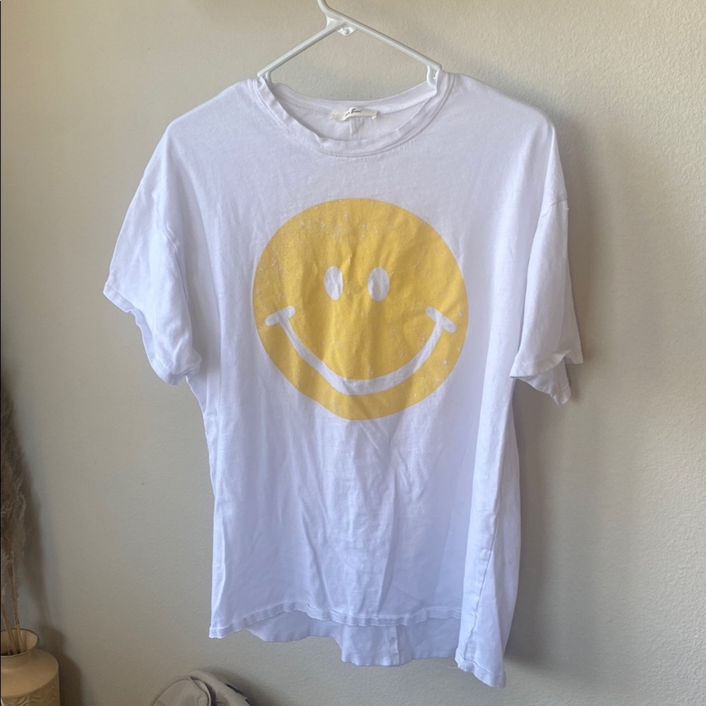 Smiley Face Graphic Tee